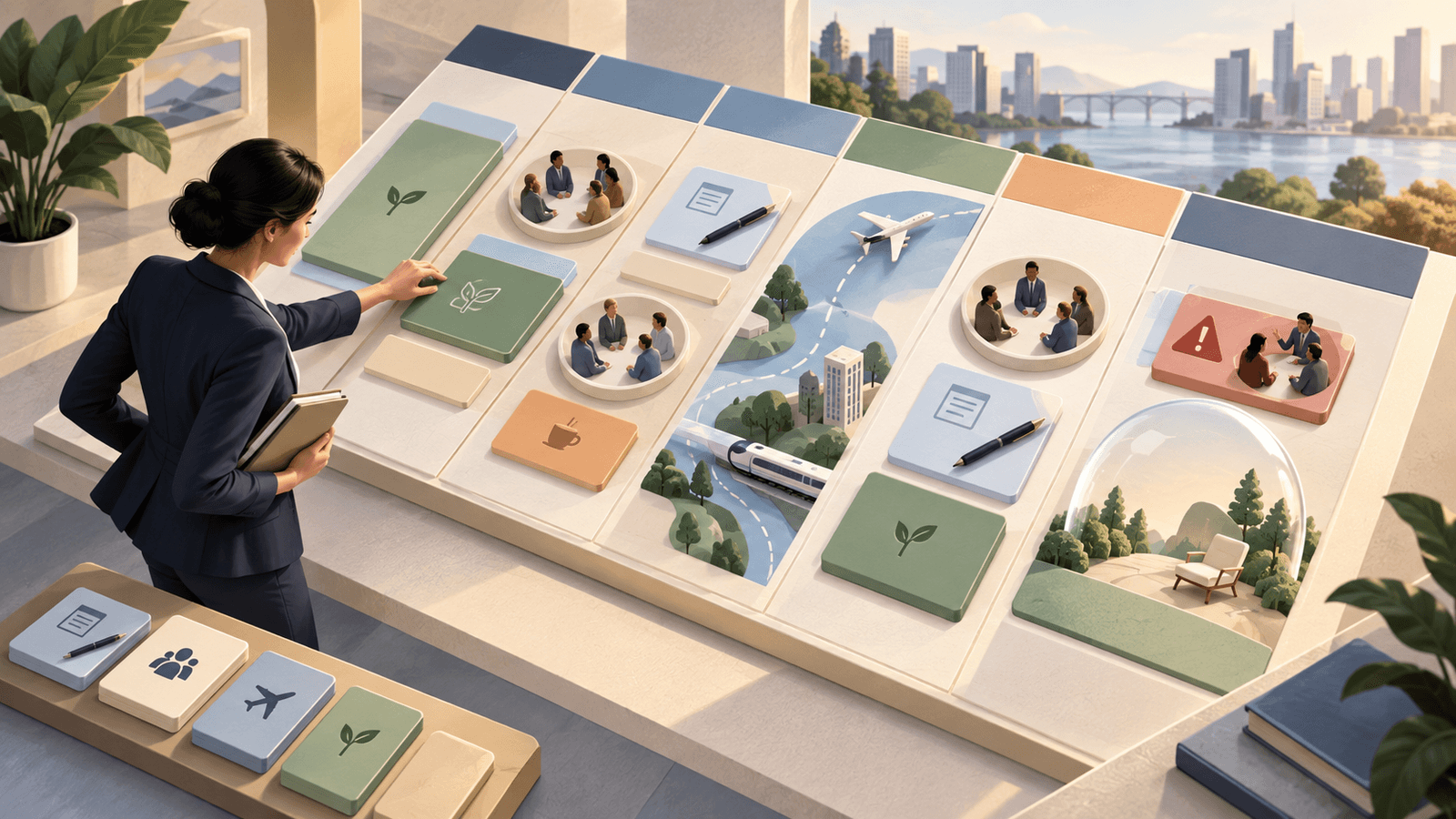 AI Calendar Manager: Protecting Executive Attention — NextTeammate guide Editorial illustration for AI Calendar Manager: Protecting Executive Attention