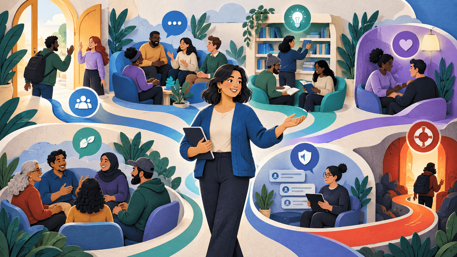 AI Community Manager: Scalable, Human Engagement — NextTeammate guide Editorial illustration for AI Community Manager: Scalable, Human Engagement