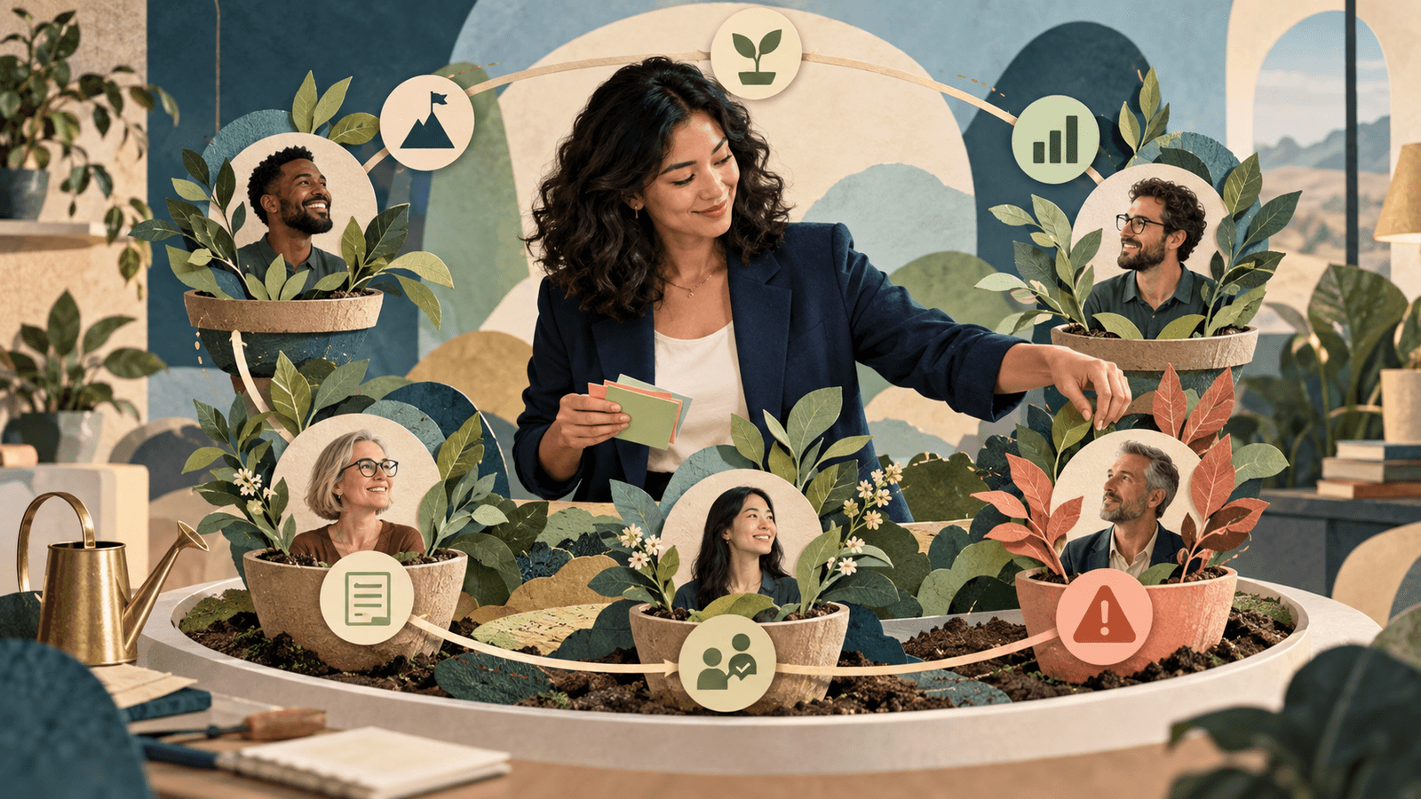 AI Customer Success Assistant: Proactive Client Operations — NextTeammate guide Editorial illustration for AI Customer Success Assistant: Proactive Client Operations