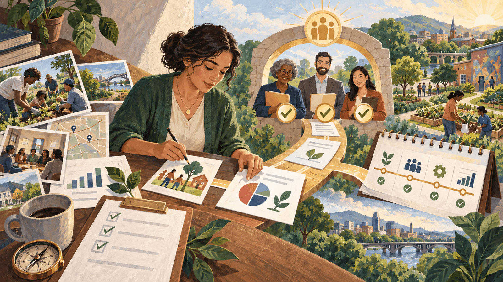 AI Grant Coordinator: Evidence-Based Funding Operations — NextTeammate guide Editorial illustration for AI Grant Coordinator: Evidence-Based Funding Operations