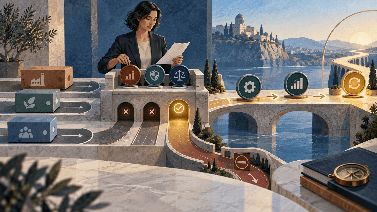 AI Vendor Management Assistant: Controlled Third-Party Operations — NextTeammate guide Editorial illustration for AI Vendor Management Assistant: Controlled Third-Party Operations