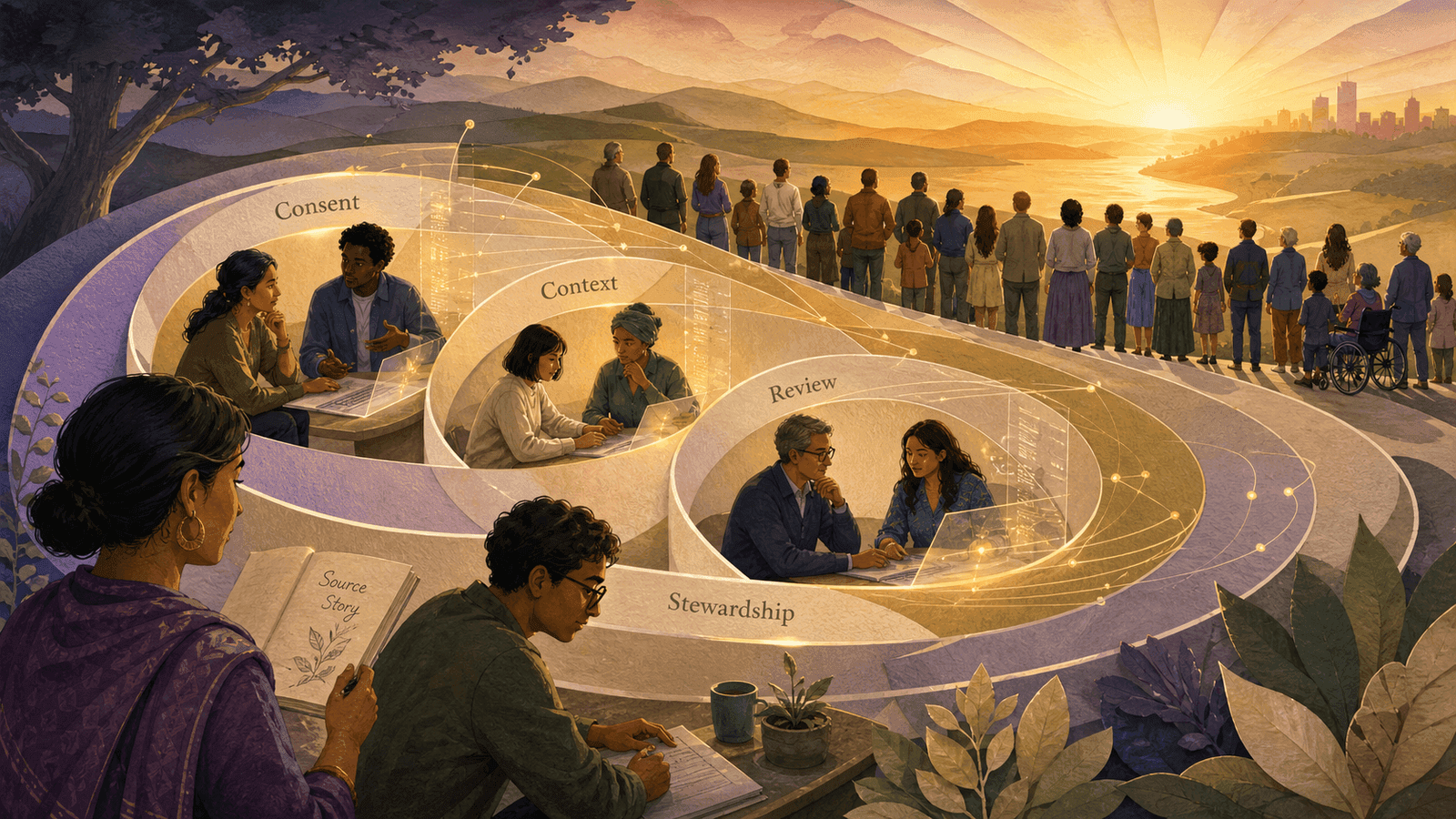 A Human-Led AI Marketing Workflow for Mission-Driven Organizations — NextTeammate guide Editorial illustration for A Human-Led AI Marketing Workflow for Mission-Driven Organizations