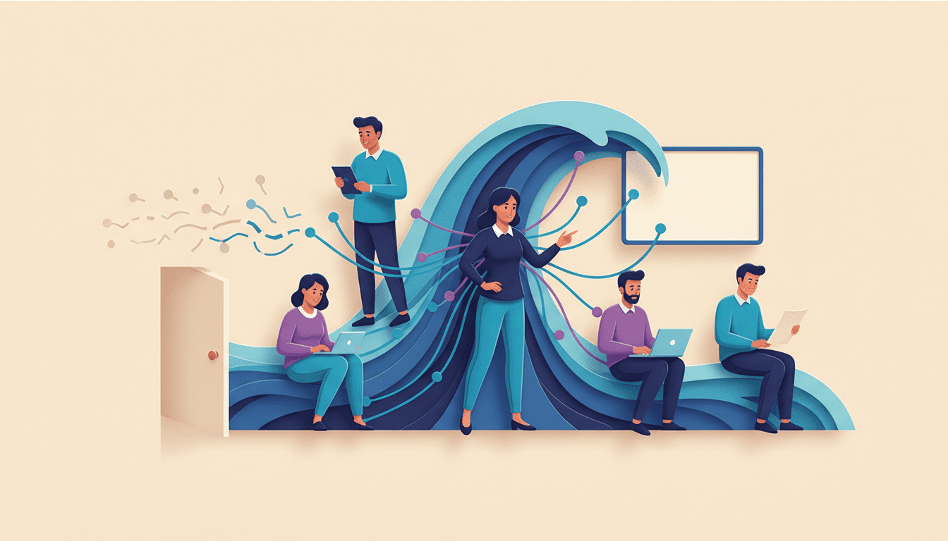 How a Proactive Virtual Assistant Creates Value Without Micromanagement — NextTeammate guide Editorial illustration for How a Proactive Virtual Assistant Creates Value Without Micromanagement