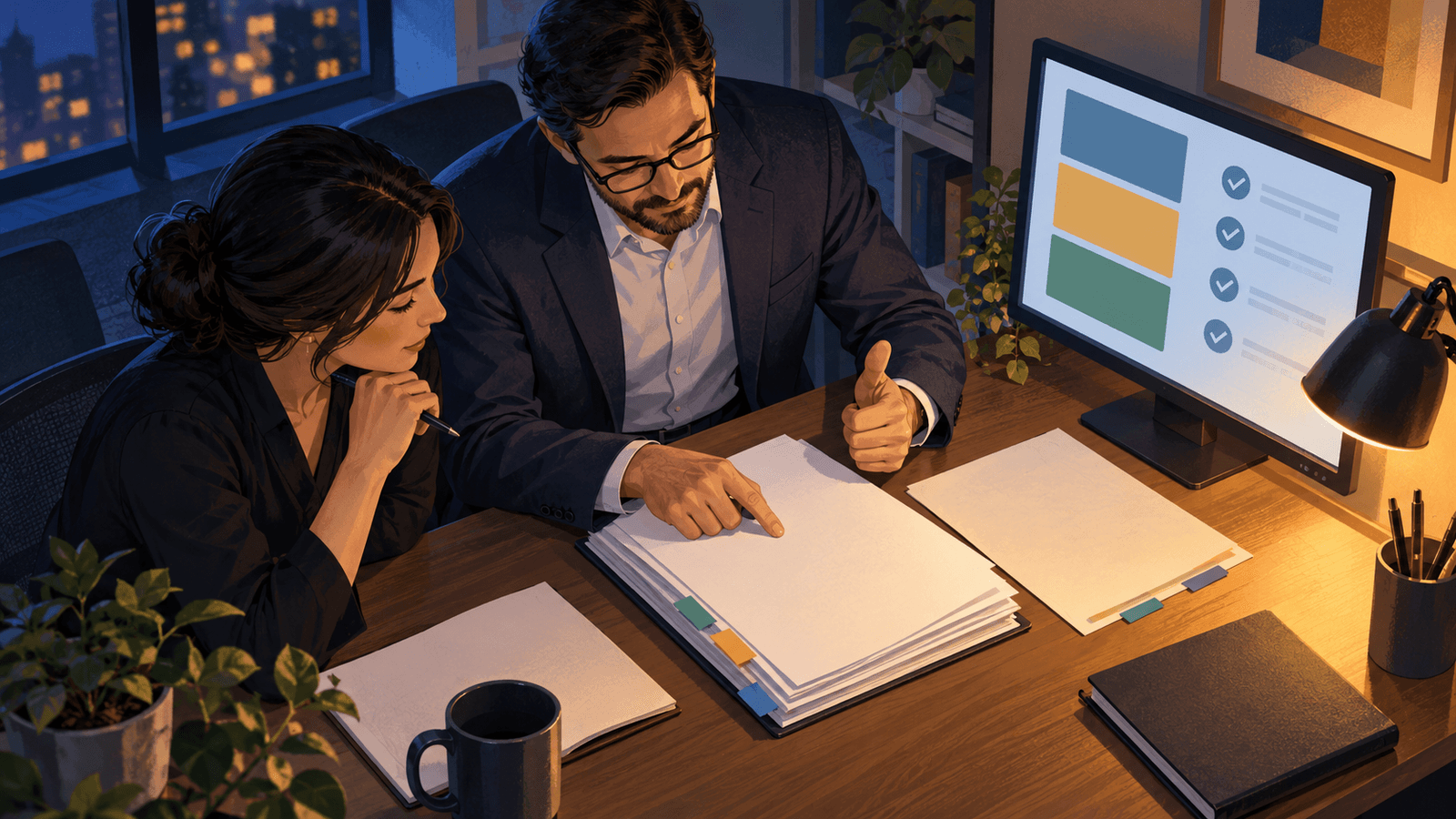 Virtual Assistant for Accounting Month-End Review Preparation — NextTeammate guide Editorial illustration for Virtual Assistant for Accounting Month-End Review Preparation