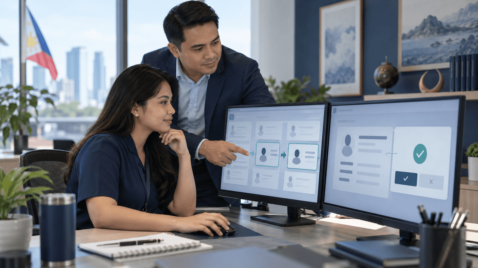 How a Virtual Assistant Can Maintain a Financial Advisor CRM — NextTeammate guide Editorial illustration for How a Virtual Assistant Can Maintain a Financial Advisor CRM