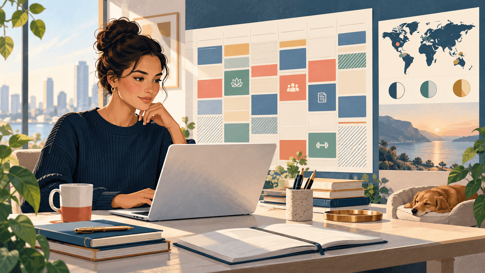 Virtual Assistant for Calendar Management: A Practical Guide — NextTeammate guide Editorial illustration for Virtual Assistant for Calendar Management: A Practical Guide
